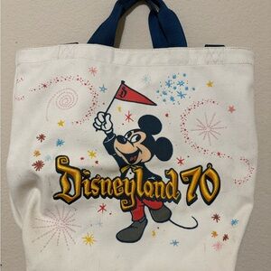 Disney Cream and Blue Tote Bag